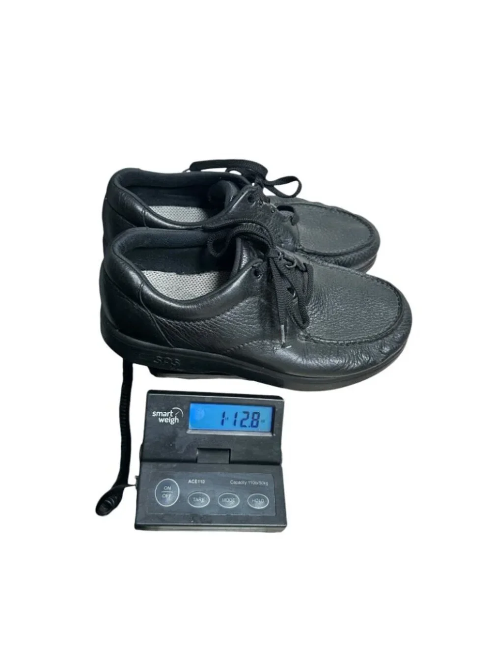 SAS Bout Time Oxford Shoes Men’s Size 9W Black Leather Comfort Made in USA